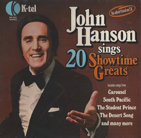 John Hanson Sings 20 Showtime Greats