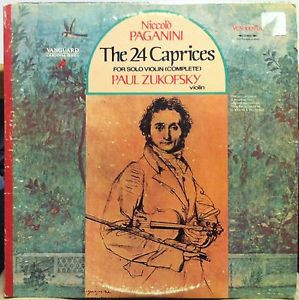 The 24 Caprices For Solo Violin (Complete)