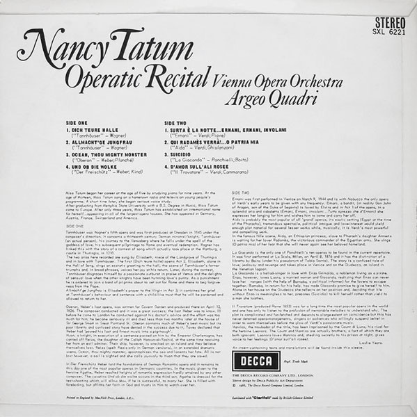 Operatic Recital