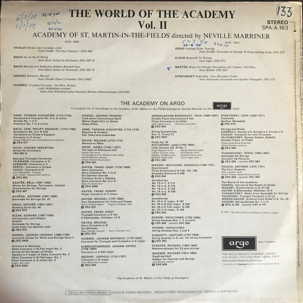 The World Of The Academy Vol. II