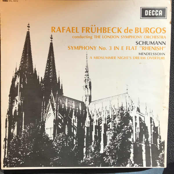 Symphony No. 3 In E Flat "Rhenish" / A Midsummer Night's Dream Overture