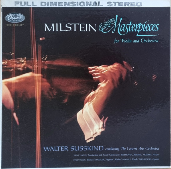 Masterpieces For Violin And Orchestra