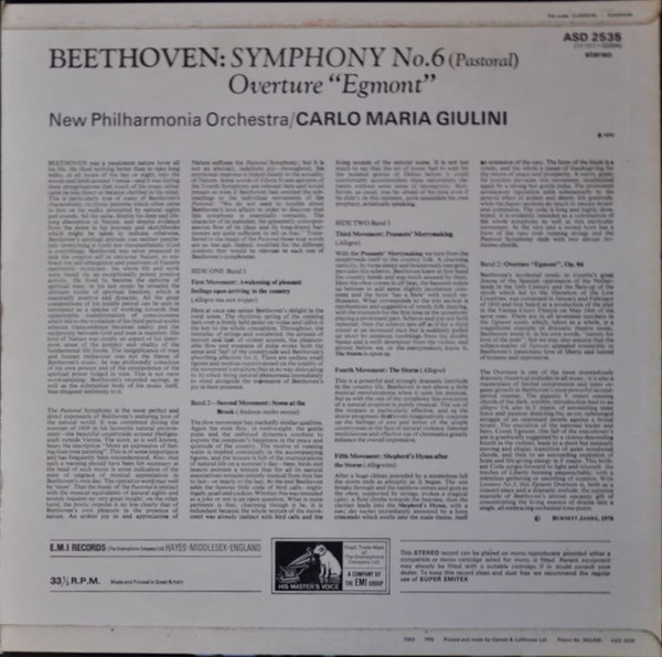 Symphony No. 6 "Pastoral"
