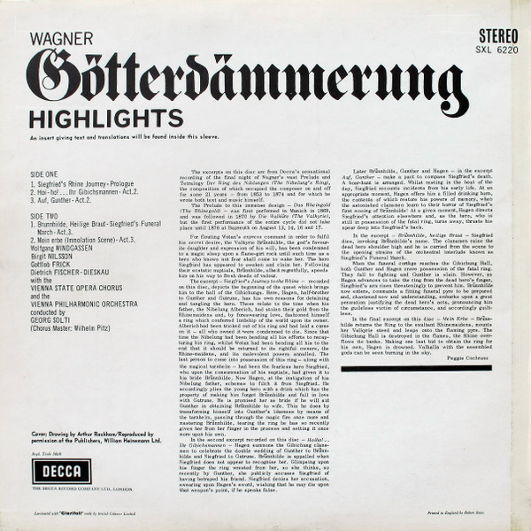 G&ouml;tterd&auml;mmerung (Highlights)