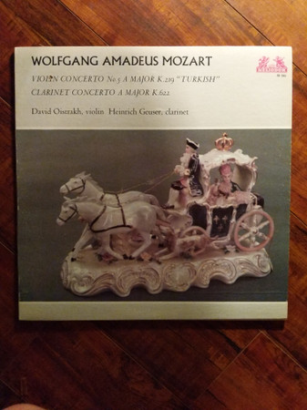 Violin Concerto No.5 A Major K.219 "Turkish" / Clarinet Concerto A Major K.622