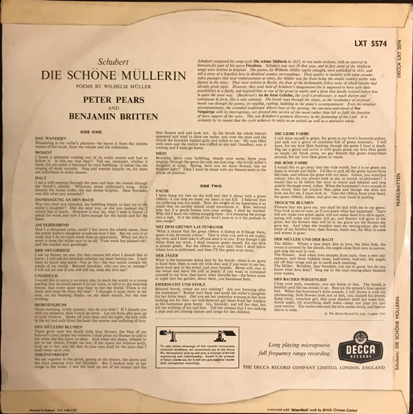 Die Sch&ouml;ne M&uuml;llerin
