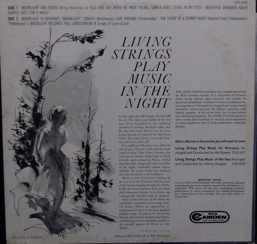 Living Strings Play Music In The Night