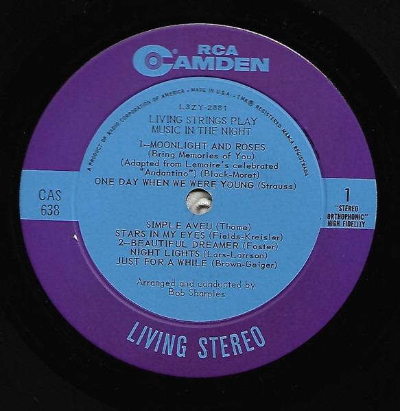 Living Strings Play Music In The Night