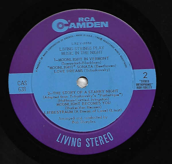 Living Strings Play Music In The Night