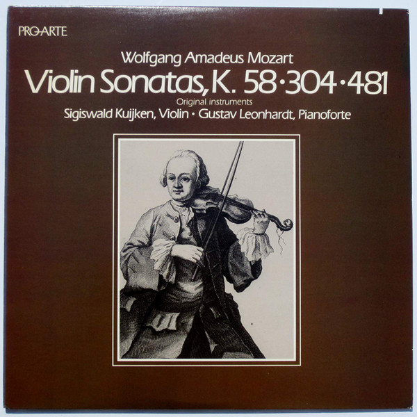 Violinsonaten KV 58 &middot; 304 &middot; 481 = Violin Sonatas = Sonatas Pour Violon