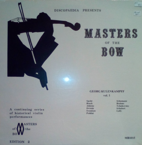 Discopaedia Presents Masters of the Bow Vol. 1