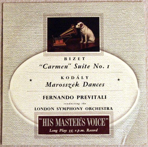 Bizet "Carmen Suite No. 1" / Kodaly "Marosszek Dances"