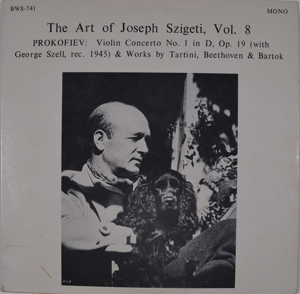 The Art Of Joseph Szigeti, Vol. 8