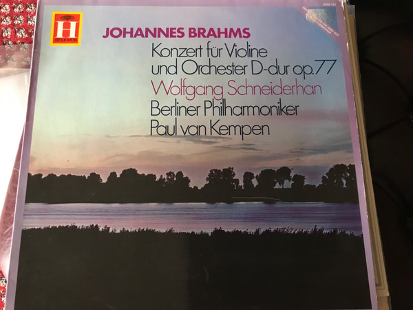 Konzert F&uuml;r Violine Und Orchester D-Dur Op. 77
