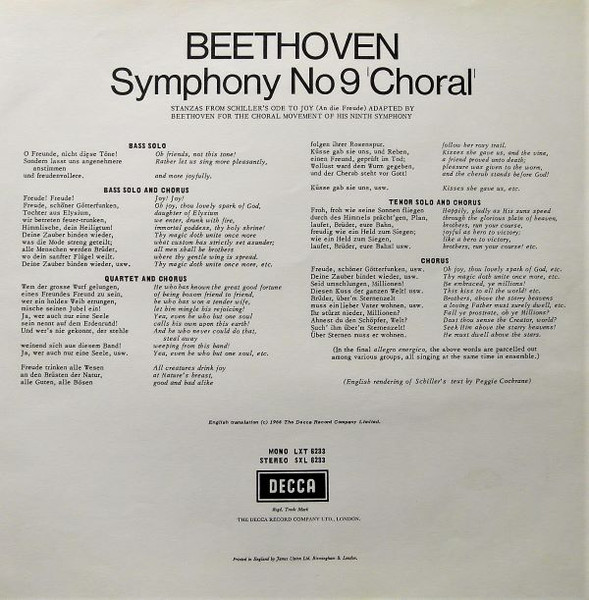 Beethoven Symphony No 9 'Choral'