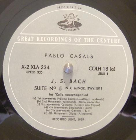 Suite No 5 In C Minor, BWV.1011 / Suite No 6 In D Major, BWV.1012