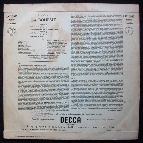 La Boheme - Record 1