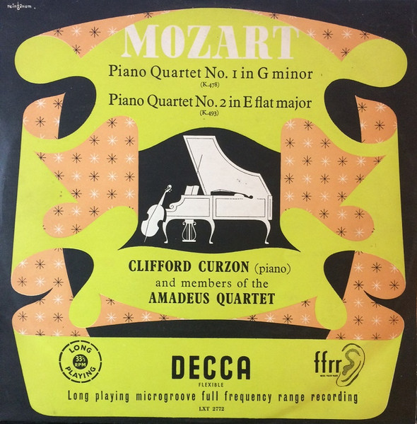 Piano Quartet No. 1 In G Minor / Piano Quartet No. 2 In E Flat Major