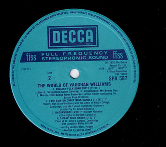 The World of Vaughan Williams