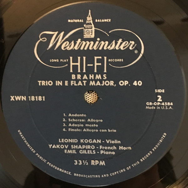 Trio No. 30 In D Major / Trio In E Flat Major, Op.40