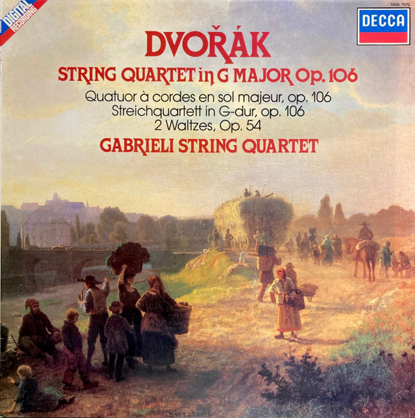 String Quartet in G Major Op 106 / 2 Waltzes Op. 54