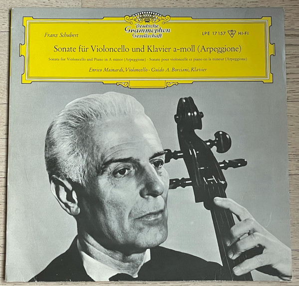 Sonate F&uuml;r Violoncello Und Klavier a-moll (Arpeggione)