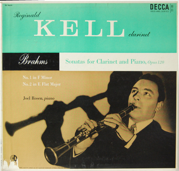 Sonatas For Clarinet And Piano, Opus 120