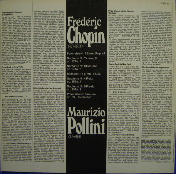 Polonaisen / Nocturnes / Ballade