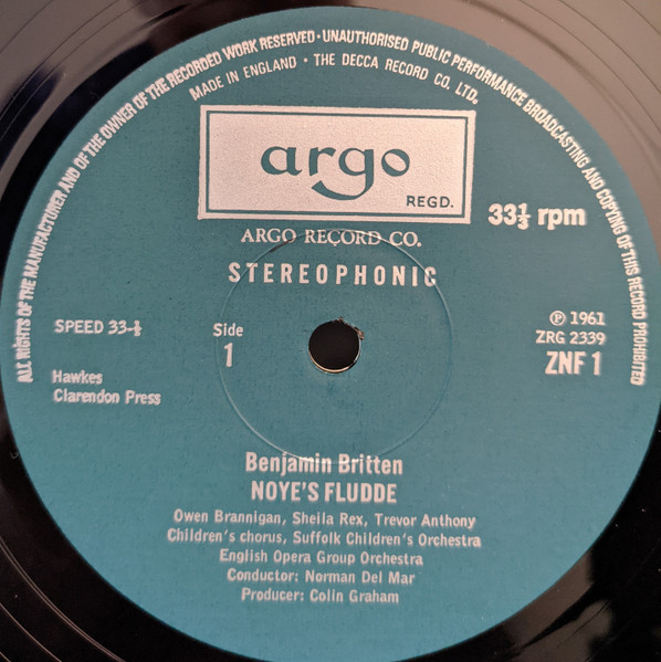 Noye's Fludde