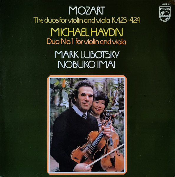 The Duos For Violin And Viola K.423-424 / Duo No.1 For Violin And Viola