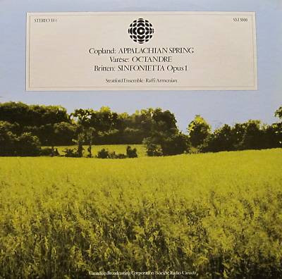 Appalachian Spring / Octandre / Sinfonietta Opus 1