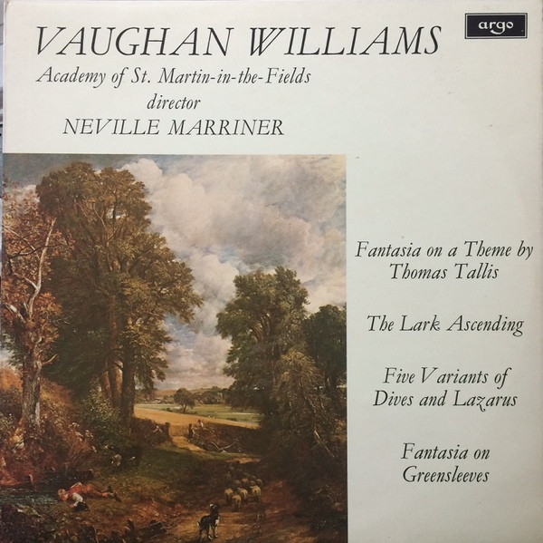 Fantasia On A Theme By Thomas Tallis / The Lark Ascending / Five Variants Of Dives And Lazarus / Fantasia On Greensleeves (Vaughan Williams Concert)