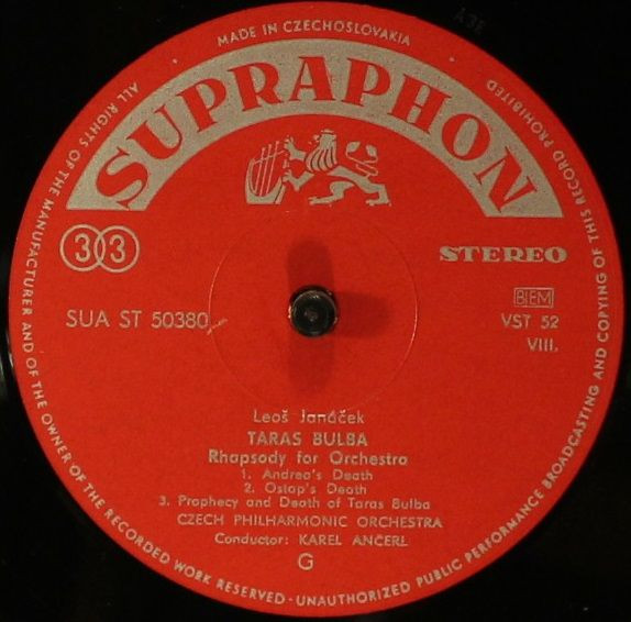 Sinfonietta / Taras Bulba