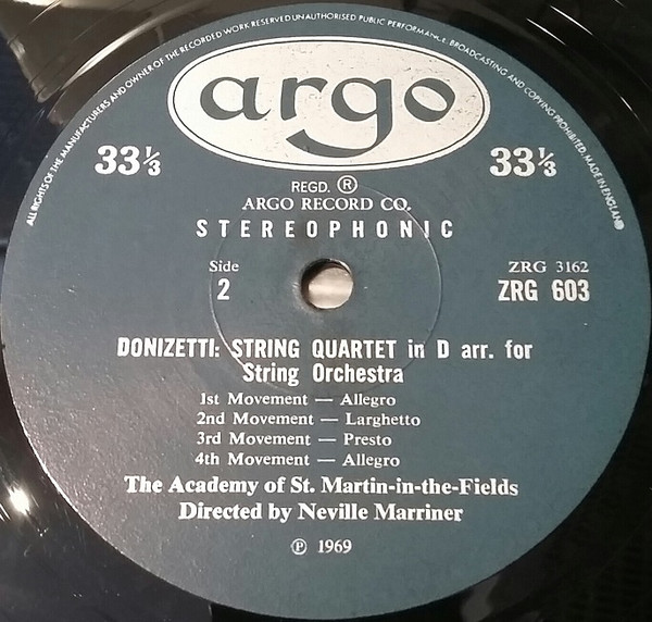 String Sonatas Nos. 2 & 4 / String Quartet In D Arr. String Orchestra