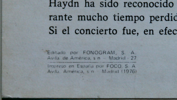 Conciertos Para Violonchelo En Do Mayor Y Re Mayor