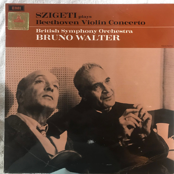 Szigeti Plays Beethoven Violin Concerto