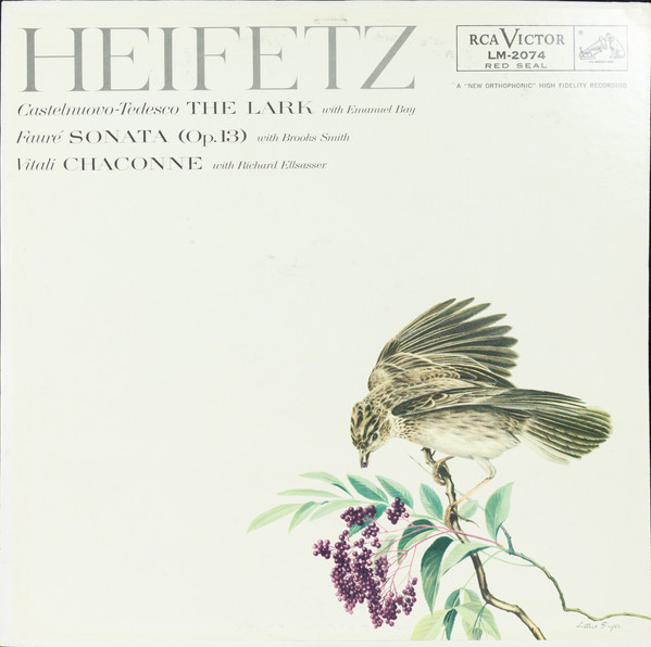 The Lark / Sonata (Op. 13) / Chaconne