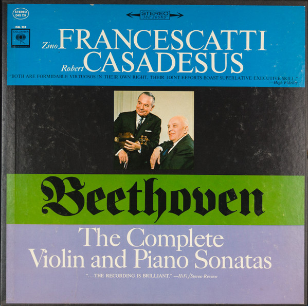 The Complete Violin And Piano Sonatas