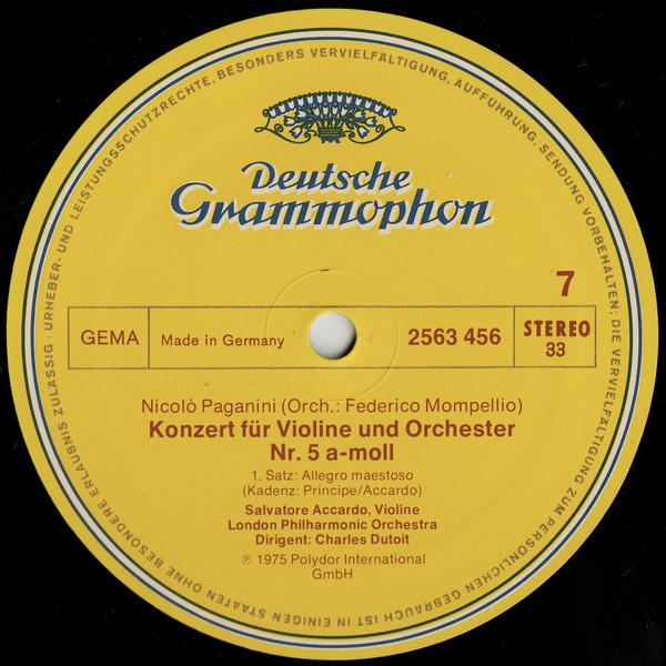 Die 6 Violinkonzerte (Konzerte F&uuml;r Violine Und Orchester)