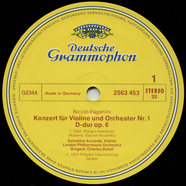 Die 6 Violinkonzerte (Konzerte F&uuml;r Violine Und Orchester)
