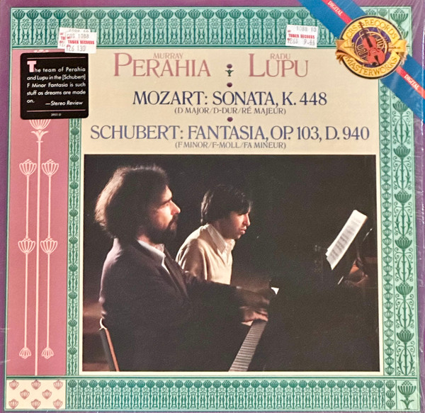Mozart: Sonata, K.448 Schubert: Fantasia, Op.103, D.940