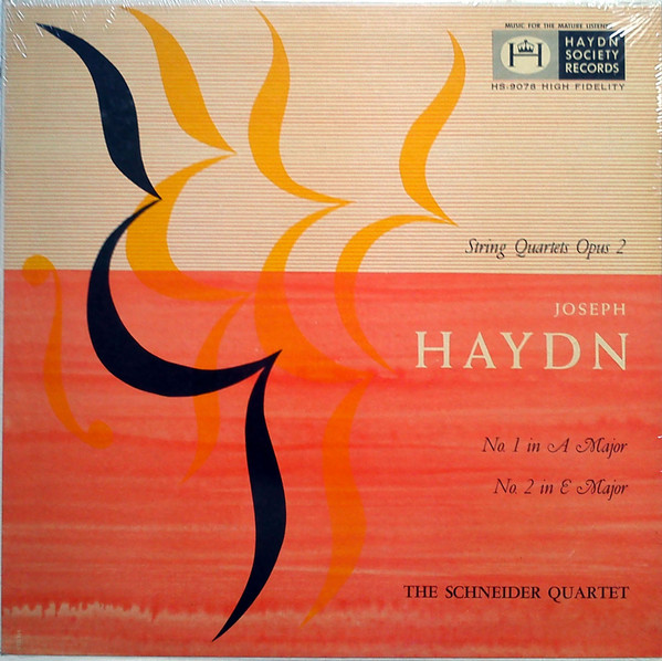 String Quartets Opus 2 - No. 1 In A Major / No.2 In E Major