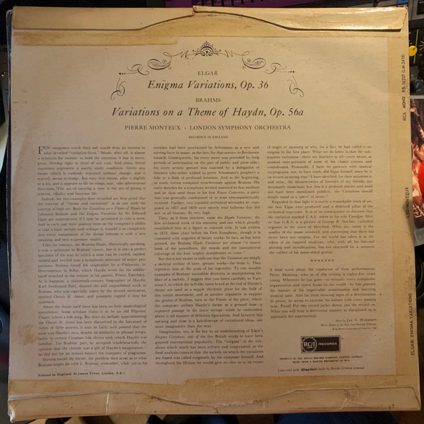 Enigma Variations / Haydn Variations
