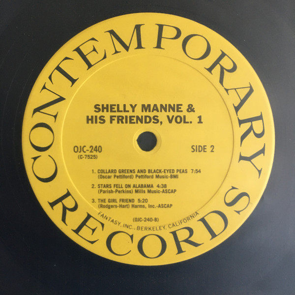 Shelly Manne & His Friends Vol. 1