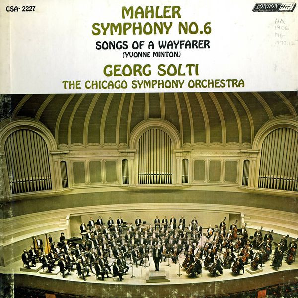 Symphony No. 6 / Songs Of A Wayfarer
