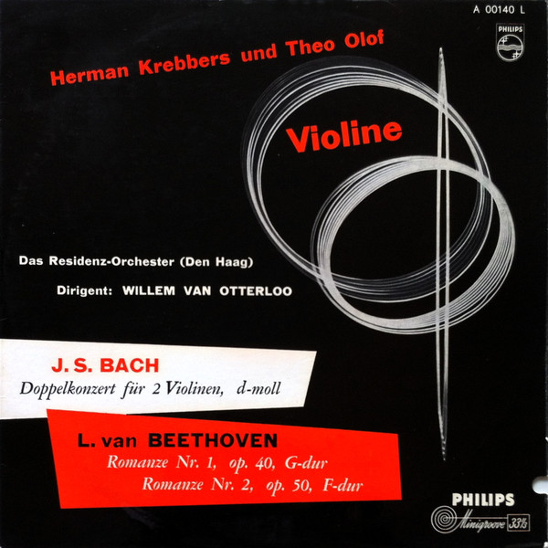 Concerto For Two Violins In D Minor / Violin Romance No.1 Op. 40 In G Major Violin Romance No. 2 Op. 50 In F Major