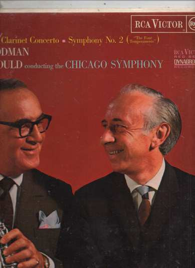 Clarinet Concerto / Symphony No. 2 ("The Four Temperaments")