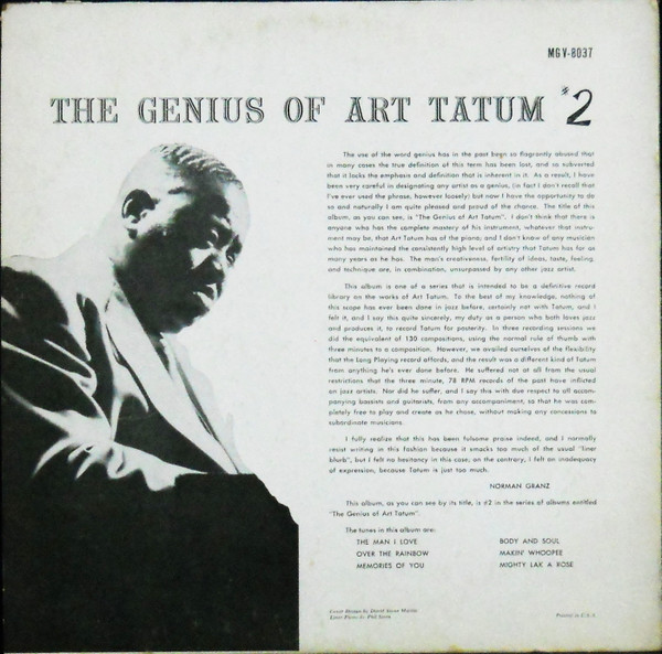 The Genius of Art Tatum #2