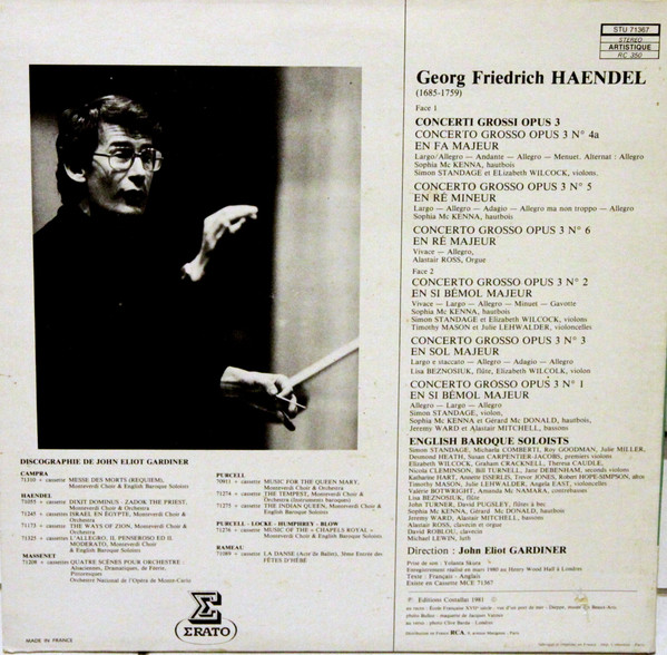 Concerti Grossi Op. 3
