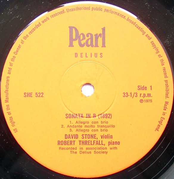 Sonata In B (1892) / Sonata No 1